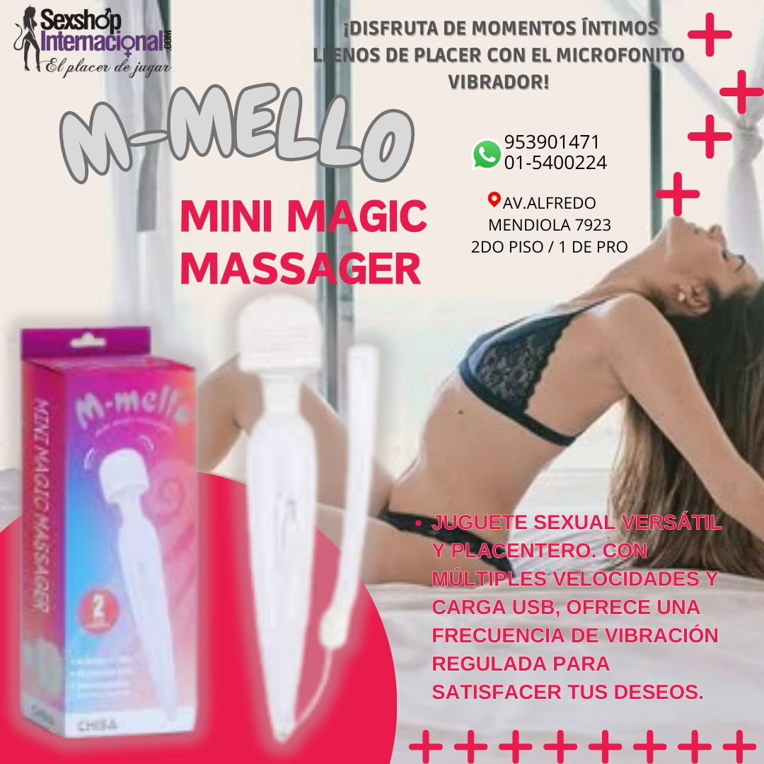 MICROFONITO VIBRADOR MULTIVELOCIDAD 